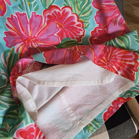 Lilly Pulitzer Taytay Dress Shorely Blue Bellina, Size 6 - Picture 10 of 12